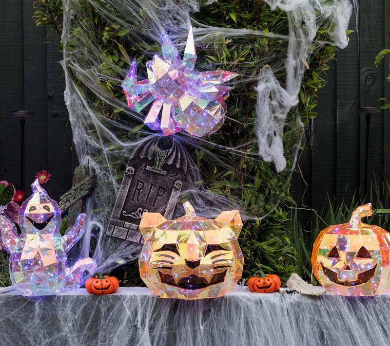 Holographic Halloween Decor That Glows All Season